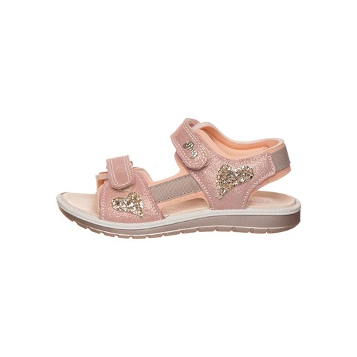 Primigi Skórzane sandały w kolorze beżowym ze sklepu Limango Polska w kategorii Sandały dziecięce - zdjęcie 170303792