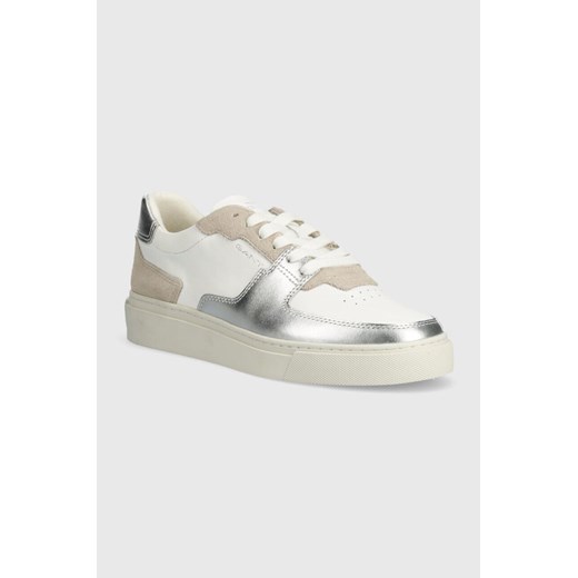 Gant sneakersy skórzane Julice kolor biały 28531498.G211 ze sklepu ANSWEAR.com w kategorii Buty sportowe damskie - zdjęcie 170305410