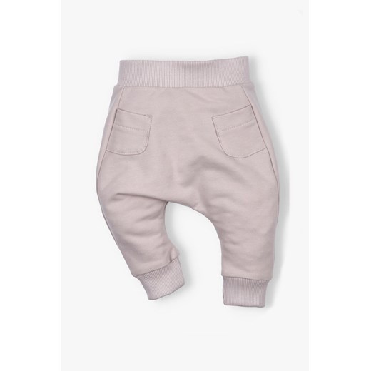 Spodnie dresowe z bawełny organicznej dla dziewczynki ze sklepu 5.10.15 w kategorii Spodnie i półśpiochy - zdjęcie 170306501