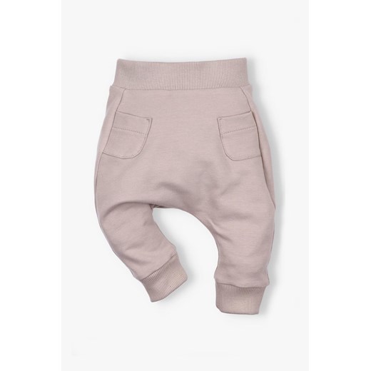 Spodnie dresowe z bawełny organicznej dla dziewczynki ze sklepu 5.10.15 w kategorii Spodnie i półśpiochy - zdjęcie 170306511