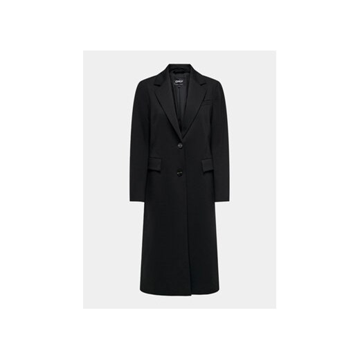 ONLY Płaszcz przejściowy Cassie 15308609 Czarny Regular Fit ze sklepu MODIVO w kategorii Płaszcze damskie - zdjęcie 170309563