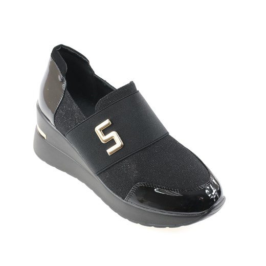 Sneakersy damskie Cabin SA295-1 czarny ze sklepu ButyButy.pl w kategorii Półbuty damskie - zdjęcie 170315511