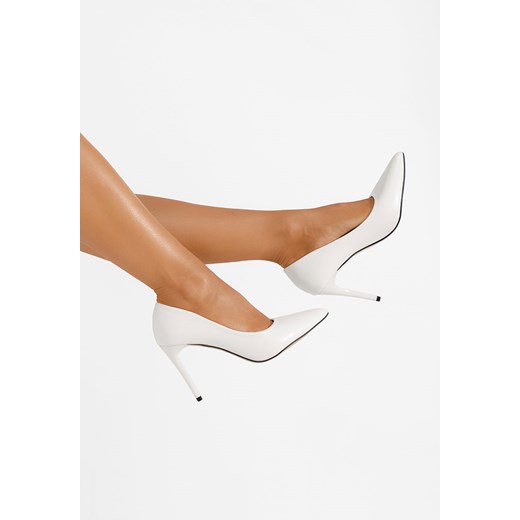 Białe szpilki Donia ze sklepu Zapatos w kategorii Czółenka - zdjęcie 170316774