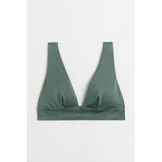 H & M - Góra od kostiumu - Zielony ze sklepu H&M w kategorii Stroje kąpielowe - zdjęcie 170318341