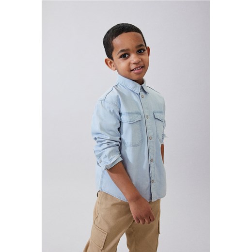 H & M - Koszula dżinsowa - Niebieski H & M 110 (4-5Y) H&M