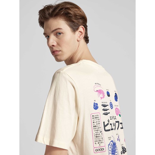 T-shirt z nadrukowanym motywem model ‘RECIPE’ Jack & Jones XXL Peek&Cloppenburg 