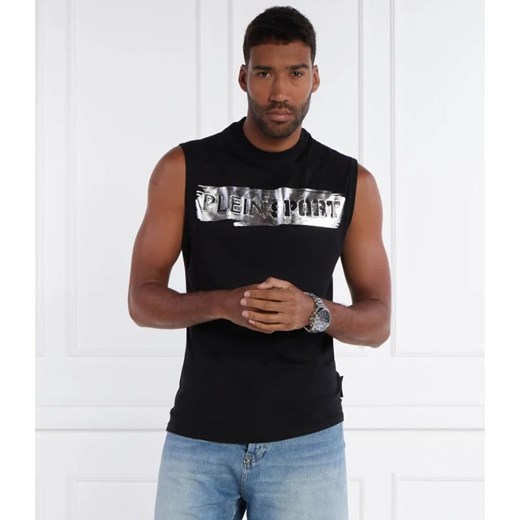 Plein Sport Tank top | Slim Fit ze sklepu Gomez Fashion Store w kategorii T-shirty męskie - zdjęcie 170321080