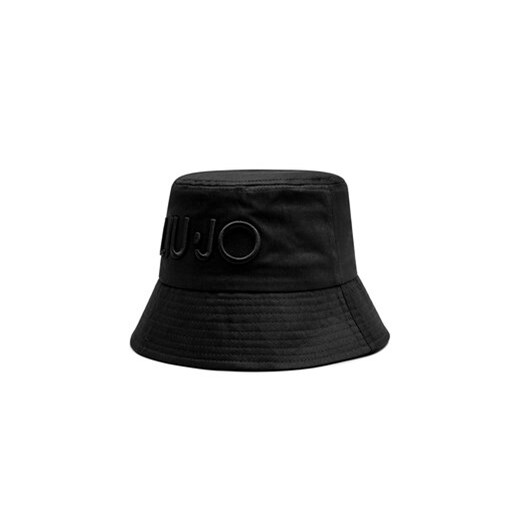 Liu Jo Kapelusz Cloche Con Logo Bucket 2A4030 T0300 Czarny ze sklepu MODIVO w kategorii Kapelusze damskie - zdjęcie 170322803