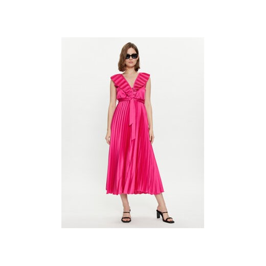 Dixie Sukienka wieczorowa A319J044 Różowy Regular Fit ze sklepu MODIVO w kategorii Sukienki - zdjęcie 170322820