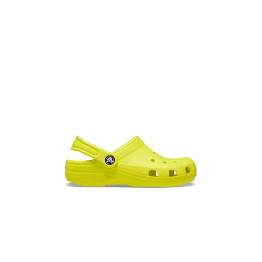 Crocs Klapki Classic Kids Clog 206991 Żółty ze sklepu MODIVO w kategorii Klapki dziecięce - zdjęcie 170322884