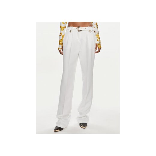 Versace Jeans Couture Spodnie materiałowe 76HAA111 Biały Slim Fit 44 MODIVO