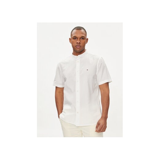 Tommy Hilfiger Koszula Mao MW0MW35275 Biały Regular Fit ze sklepu MODIVO w kategorii Koszule męskie - zdjęcie 170323163