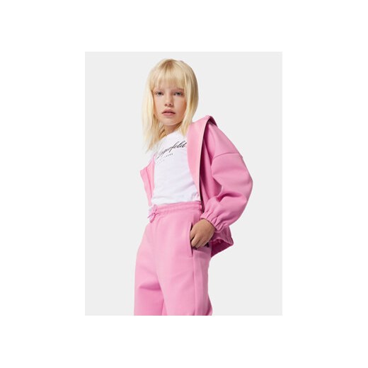Karl Lagerfeld Kids Bluza Z30097 D Różowy Regular Fit ze sklepu MODIVO w kategorii Bluzy dziewczęce - zdjęcie 170323420