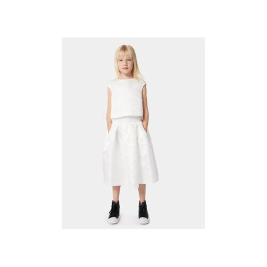 Karl Lagerfeld Kids Spódnica Z30095 D Écru Regular Fit 14Y MODIVO
