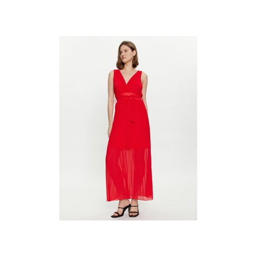 Dixie Sukienka wieczorowa A319J045 Czerwony Regular Fit ze sklepu MODIVO w kategorii Sukienki - zdjęcie 170323510