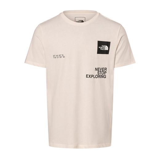 The North Face Koszulka męska Mężczyźni biały nadruk ze sklepu vangraaf w kategorii T-shirty męskie - zdjęcie 170324051