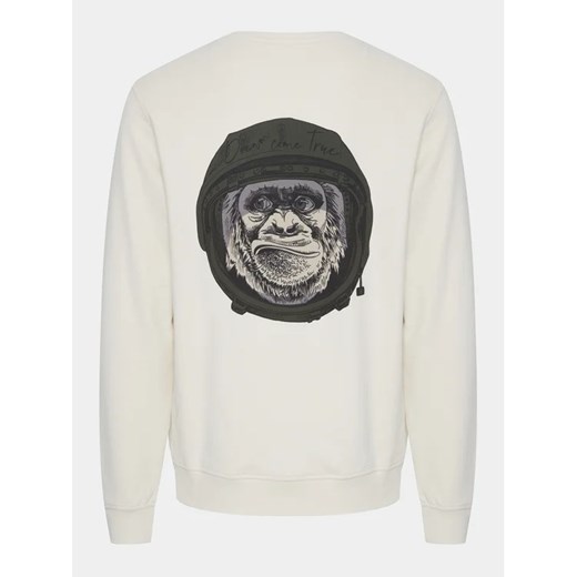 Blend Bluza 20716539 Écru Regular Fit XL MODIVO