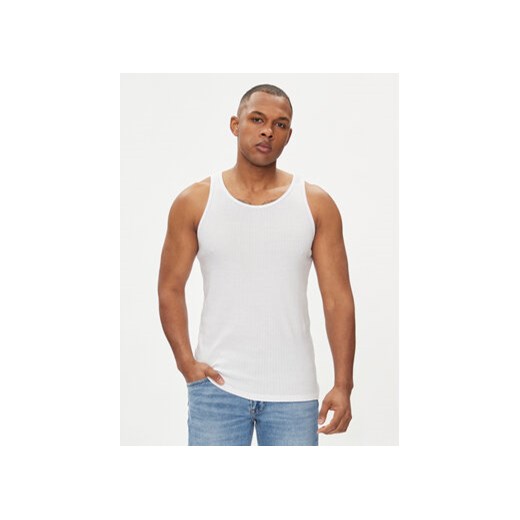 Jack&Jones Tank top Havana 12251771 Biały Regular Fit ze sklepu MODIVO w kategorii T-shirty męskie - zdjęcie 170325213
