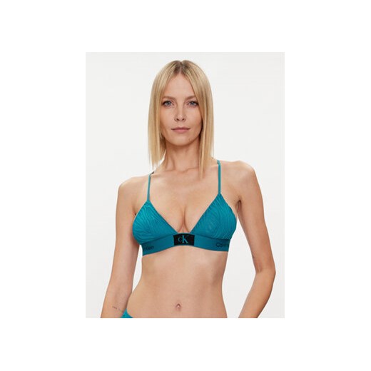 Calvin Klein Underwear Biustonosz braletka 000QF7377E Zielony ze sklepu MODIVO w kategorii Biustonosze - zdjęcie 170326874