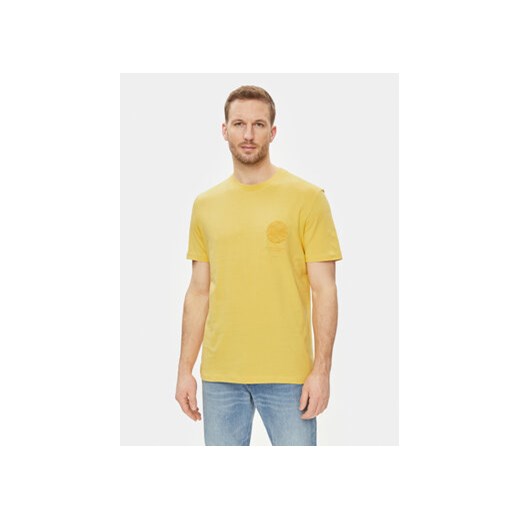 s.Oliver T-Shirt 2129464 Żółty Regular Fit ze sklepu MODIVO w kategorii T-shirty męskie - zdjęcie 170327104