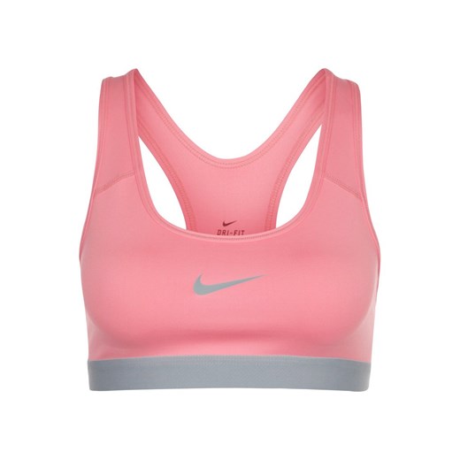 Nike Performance PRO CLASSIC Biustonosz sportowy sunblush/dove grey/dove grey zalando rozowy fitness