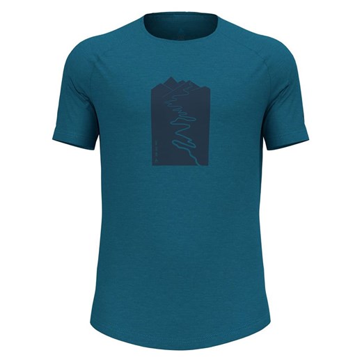 Odlo Koszulka funkcyjna &quot;Ascent&quot; w kolorze niebieskim ze sklepu Limango Polska w kategorii T-shirty męskie - zdjęcie 170329883