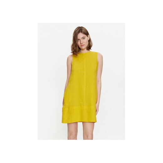 Marella Sukienka letnia Curzia 2413221074 Żółty Regular Fit ze sklepu MODIVO w kategorii Sukienki - zdjęcie 170330111