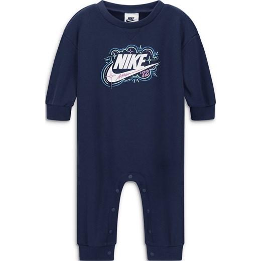 Rampers dla niemowląt Nike Sportswear „Art of Play” Icon Romper - Niebieski ze sklepu Nike poland w kategorii Pajacyki - zdjęcie 170331751
