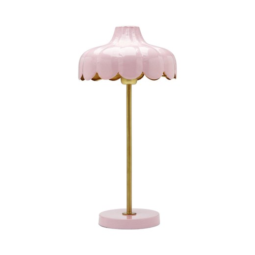 H & M - Lampa Stołowa Wells 50 Cm - Różowy ze sklepu H&M w kategorii Lampy stołowe - zdjęcie 170331771