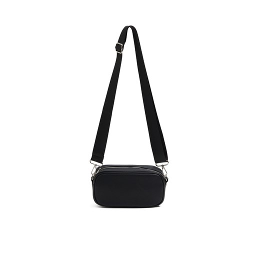 Cropp - Czarna torebka camera bag - czarny ze sklepu Cropp w kategorii Listonoszki - zdjęcie 170334450