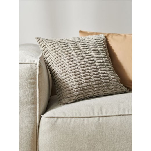 Sinsay - Poszewka na poduszkę - szary ze sklepu Sinsay w kategorii Poszewki na poduszki - zdjęcie 170338502