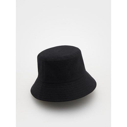 Reserved - Kapelusz bucket hat z lnem - czarny Reserved L Reserved