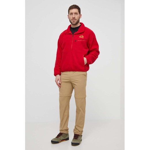 Marmot bluza sportowa ’94 E.C.O. kolor czerwony z aplikacją Marmot S ANSWEAR.com