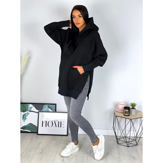 Czarna Bluza Oversize Modnakiecka.pl L/XL ModnaKiecka.pl