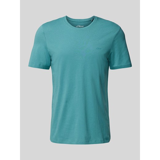 T-shirt z nadrukiem z logo ze sklepu Peek&Cloppenburg  w kategorii T-shirty męskie - zdjęcie 170342381