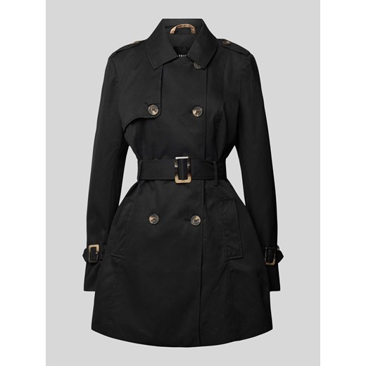 Płaszcz z paskiem w talii ze sklepu Peek&Cloppenburg  w kategorii Płaszcze damskie - zdjęcie 170342462