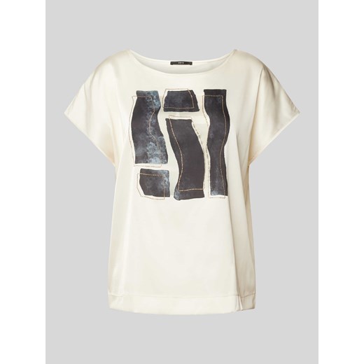 T-shirt z okrągłym dekoltem ze sklepu Peek&Cloppenburg  w kategorii Bluzki damskie - zdjęcie 170342471