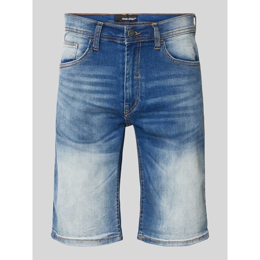 Szorty jeansowe o kroju regular fit z 5 kieszeniami ze sklepu Peek&Cloppenburg  w kategorii Spodenki męskie - zdjęcie 170342524