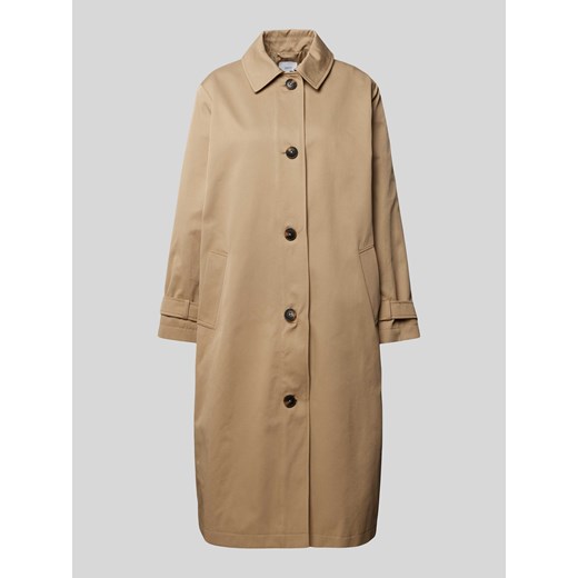 Płaszcz z wpuszczanymi kieszeniami po bokach ze sklepu Peek&Cloppenburg  w kategorii Płaszcze damskie - zdjęcie 170342704