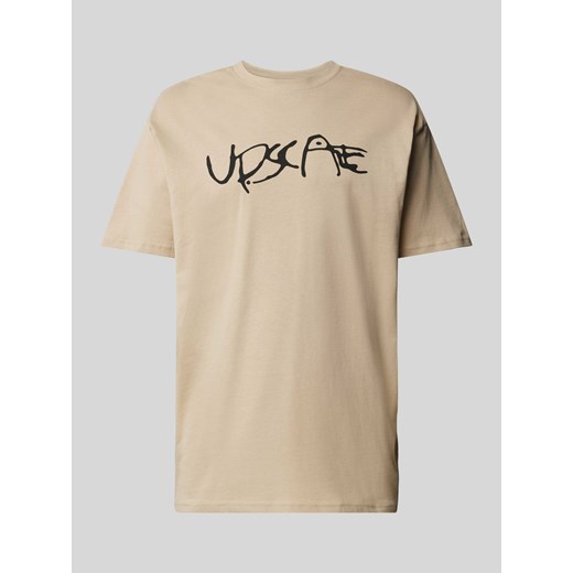 T-shirt z nadrukiem z napisem model ‘GIZA’ ze sklepu Peek&Cloppenburg  w kategorii T-shirty męskie - zdjęcie 170342714