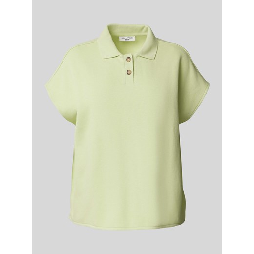 Koszulka polo z krótką listwą guzikową ze sklepu Peek&Cloppenburg  w kategorii Bluzki damskie - zdjęcie 170342752