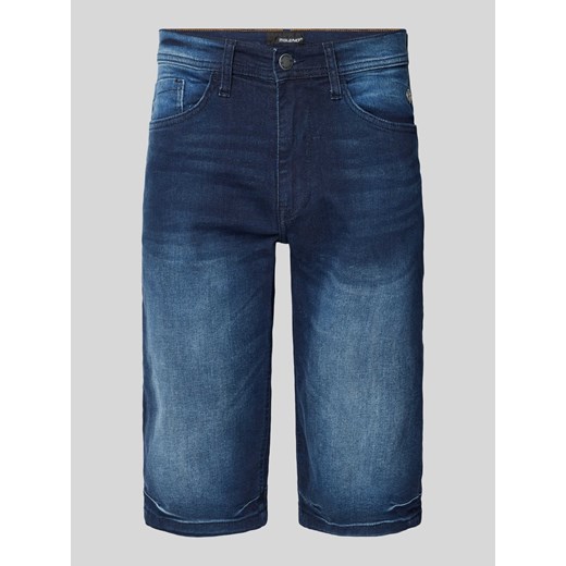 Szorty jeansowe o kroju slim fit z 5 kieszeniami ze sklepu Peek&Cloppenburg  w kategorii Spodenki męskie - zdjęcie 170342881