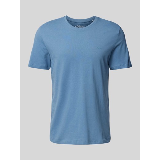 T-shirt z nadrukiem z logo ze sklepu Peek&Cloppenburg  w kategorii T-shirty męskie - zdjęcie 170343091