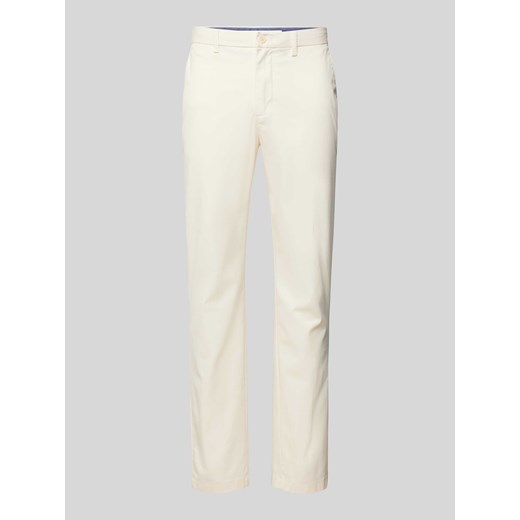 Chinosy w jednolitym kolorze model ‘DENTON’ ze sklepu Peek&Cloppenburg  w kategorii Spodnie męskie - zdjęcie 170343093