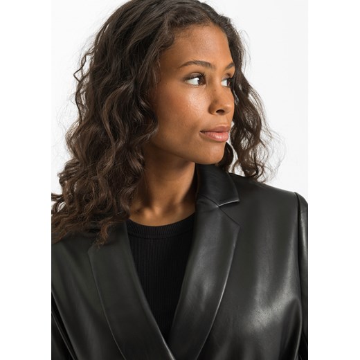 Płaszcz ze sztucznej skóry 50 wyprzedaż bonprix