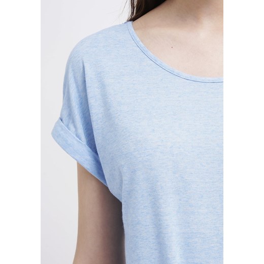 Esprit Tshirt basic blue melange zalando  krótkie