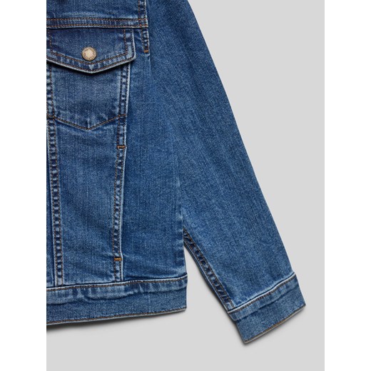 Kurtka jeansowa z kieszeniami z patką na piersi Tom Tailor 128 Peek&Cloppenburg 