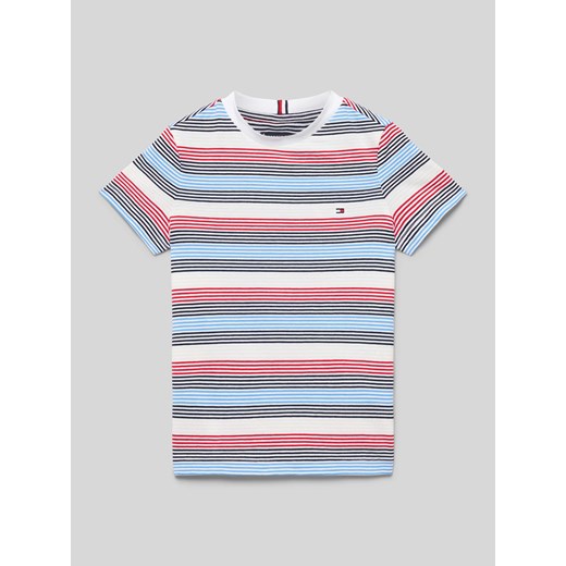 T-shirt w paski ze sklepu Peek&Cloppenburg  w kategorii T-shirty chłopięce - zdjęcie 170380760