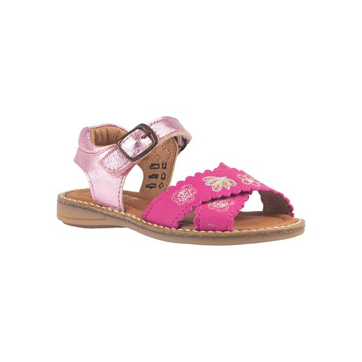 Rap Skórzane sandały w kolorze różowym ze sklepu Limango Polska w kategorii Sandały dziecięce - zdjęcie 170381053