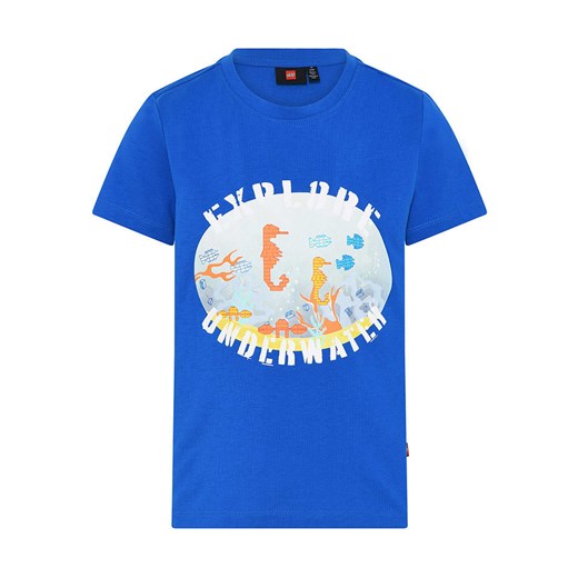 LEGO Koszulka &quot;Taylor 309&quot; w kolorze niebieskim ze sklepu Limango Polska w kategorii T-shirty chłopięce - zdjęcie 170381291